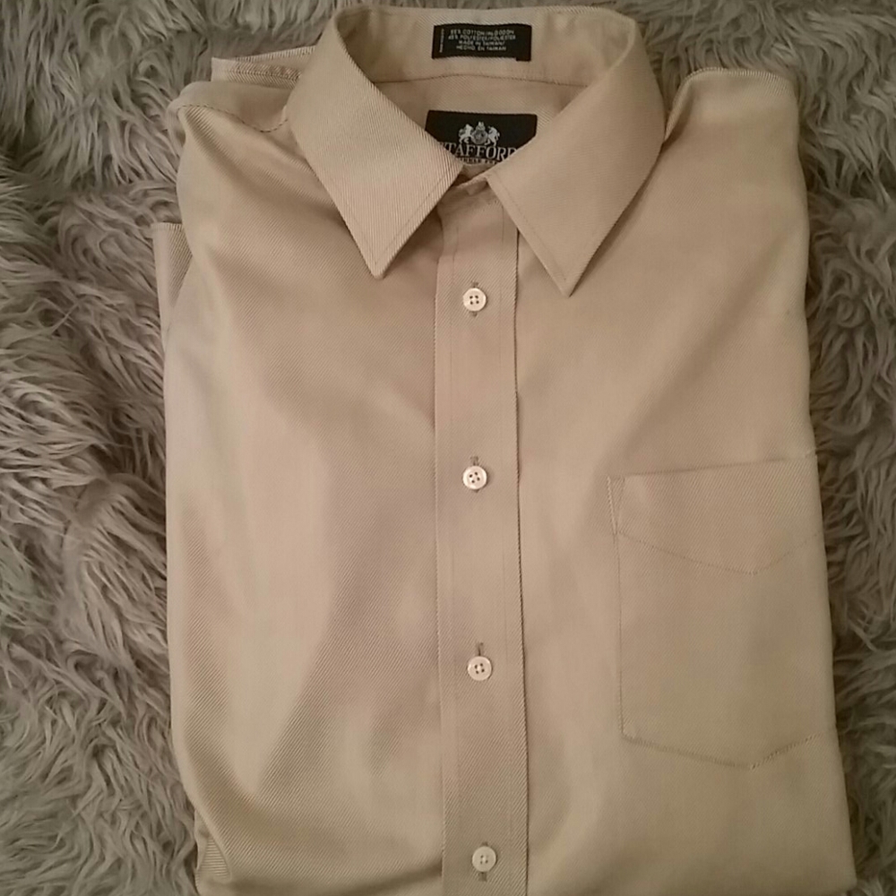 Stafford dress shirt, 34 -35 Men's - Picture 1 of 5